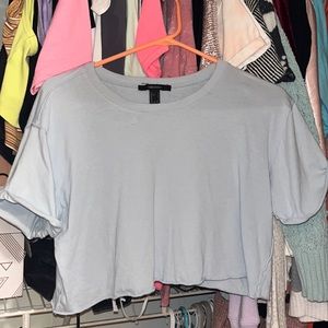 blu crop top